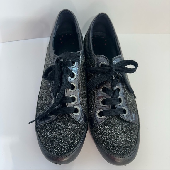 Mephisto Bretta Oxford Platinum Sophia Oxford Comfort Shoes Lace Up Women Sz 9.5 - Picture 2 of 8